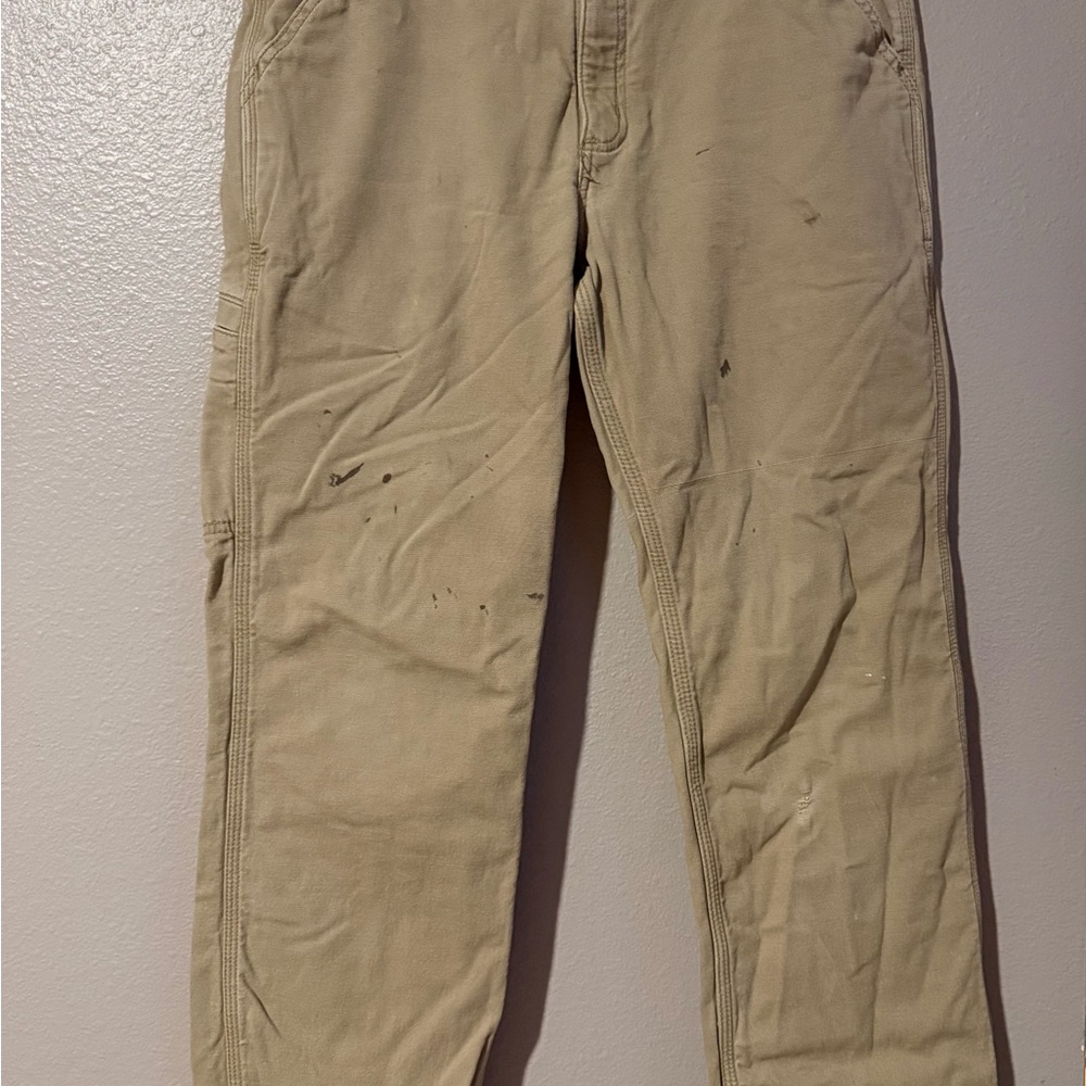 Carhartt Men's Fleece Lined Pants 34x30 - Tan